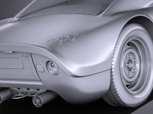 Porsche 904 Carrera GTS 1963-1965 3D Model