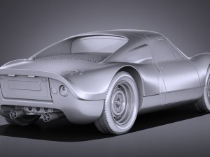 Porsche 904 Carrera GTS 1963-1965 Modèle 3D