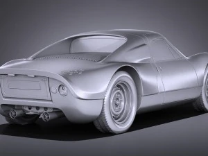 Porsche 904 Carrera GTS 1963-1965 3D Model