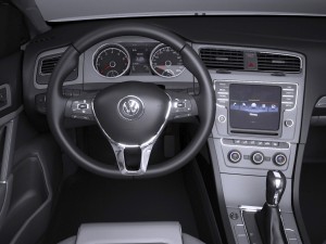 Volkswagen Golf GTI Clubsport S 2017 3D Model