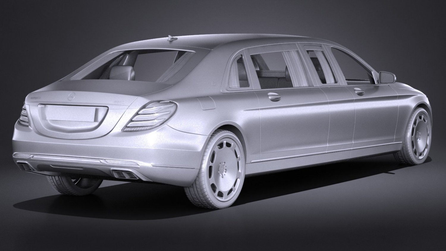 Mercedes maybach s600 pullman guard