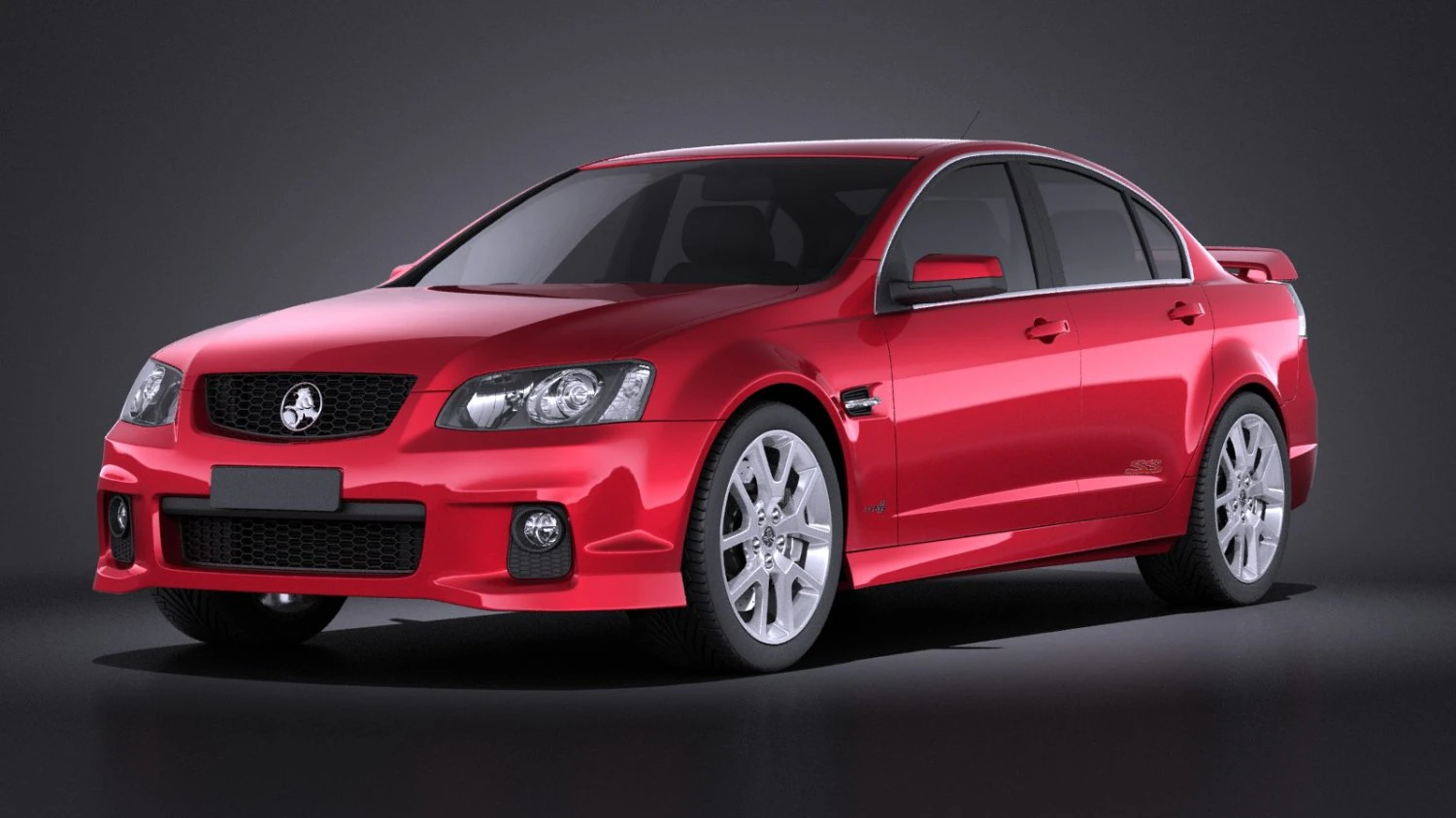 Holden Commodore 2011 Sedan vray 3D Model .c4d .max .obj .3ds .fbx .stl .blend 