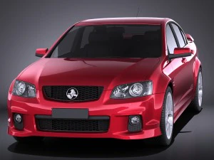Holden Commodore 2011 Sedan vray 3D Model