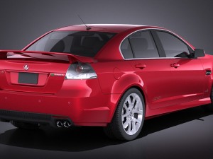 Holden Commodore 2011 Sedan vray 3D Model