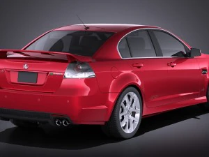 Holden Commodore 2011 Sedan vray 3D Model