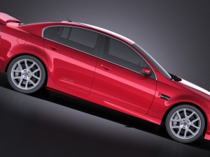 Holden Commodore 2011 Sedan vray 3D Model