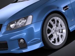 Holden VE II Commodore Sportwagon SSV 2011 vray 3D Model