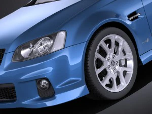 Holden VE II Commodore Sportwagon SSV 2011 vray 3D Model
