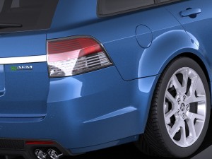 Holden VE II Commodore Sportwagon SSV 2011 vray 3D Model