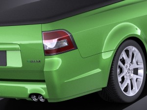 Holden VE II Commodore Ute SSV 2011 vray 3D-Modell