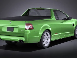 Holden VE II Commodore Ute SSV 2011 vray 3D Model