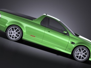 Holden VE II Commodore Ute SSV 2011 vray 3D-Modell