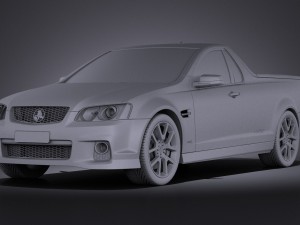 Holden VE II Commodore Ute SSV 2011 vray 3D-Modell