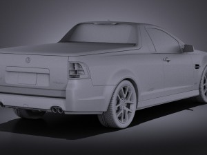 Holden VE II Commodore Ute SSV 2011 vray 3D-Modell