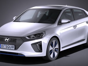 Hyundai Ioniq 2017 3D Model