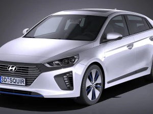 Hyundai Ioniq 2017 3D Model