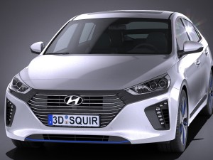 Hyundai Ioniq 2017 Modelo 3D