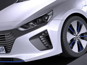 Hyundai Ioniq 2017 3D Model