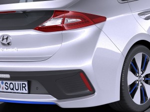 Hyundai Ioniq 2017 Modelo 3D