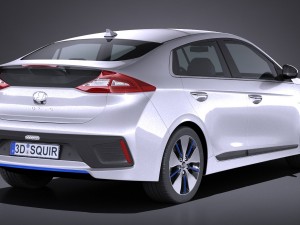 Hyundai Ioniq 2017 Modelo 3D