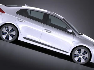 Hyundai Ioniq 2017 3D Model