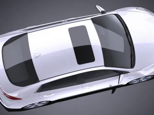 Hyundai Ioniq 2017 3D Model