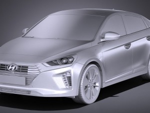 Hyundai Ioniq 2017 Modelo 3D