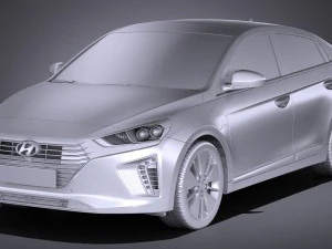 Hyundai Ioniq 2017 3D Model