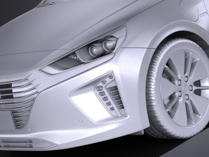 Hyundai Ioniq 2017 Modelo 3D