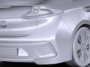 Hyundai Ioniq 2017 3D Model