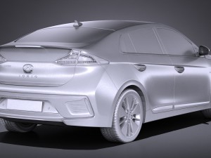 Hyundai Ioniq 2017 Modelo 3D