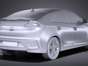 Hyundai Ioniq 2017 3D Model