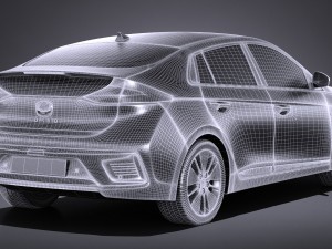 Hyundai Ioniq 2017 Modelo 3D