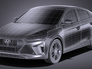 Hyundai Ioniq 2017 Modelo 3D