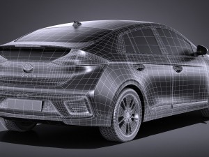 Hyundai Ioniq 2017 Modelo 3D