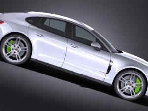 Porsche Panamera 4 E-hybrid 2017 3D Model