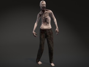 Zombie Modelo 3D