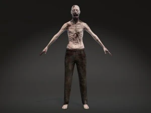 Zombie 3D Model