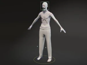 Zombie 3D Model