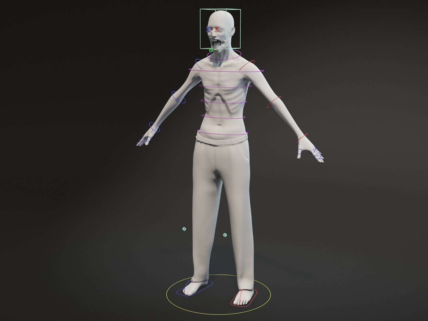 Zombie 3d model