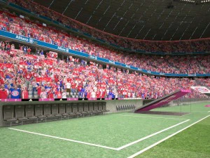 Allianz Arena giorno e notte Modello 3D