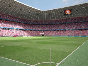 Allianz Arena giorno e notte Modello 3D