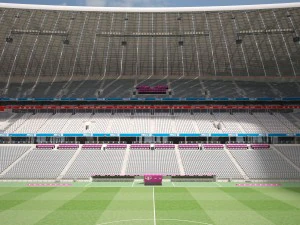 Allianz Arena giorno e notte Modello 3D