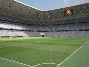 Allianz Arena giorno e notte Modello 3D