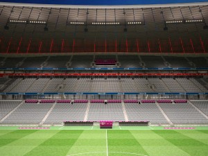 Allianz Arena at Day and Night 3D Model