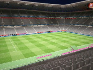 Allianz Arena giorno e notte Modello 3D
