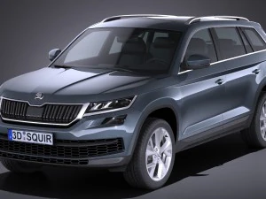 Skoda Kodiaq 2017 р.в 3D Модель
