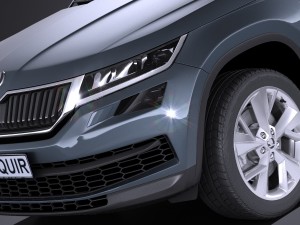 Skoda Kodiaq 2017 3Dモデル