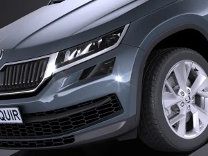Skoda Kodiaq 2017 3D Model