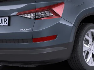 Skoda Kodiaq 2017 3D Model